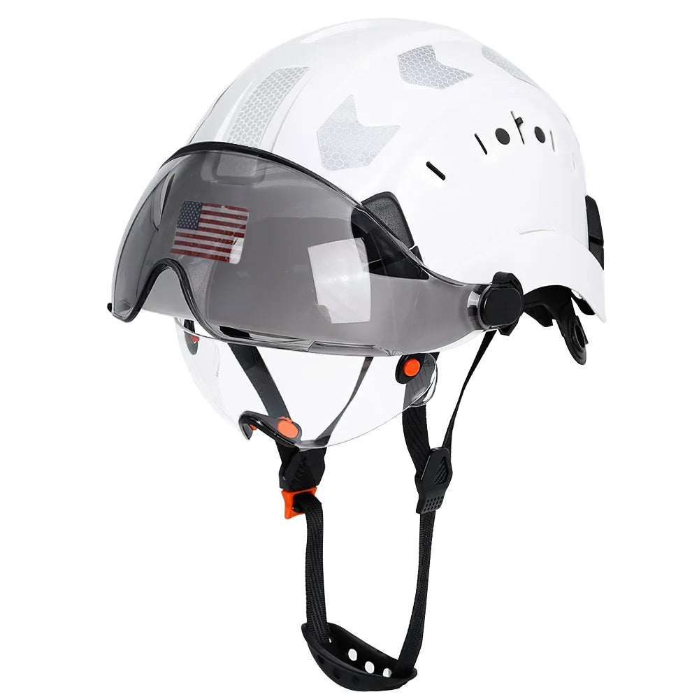 Enhanced Visibility: Reflective Safety Helmet