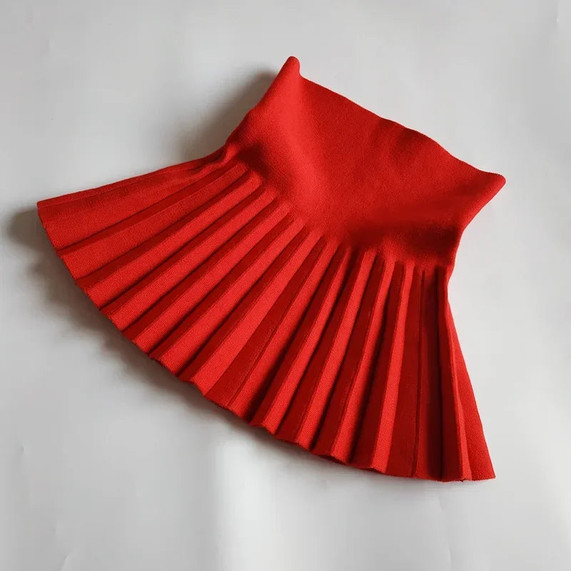 Toddler Girls' Knit Pleated Skirts