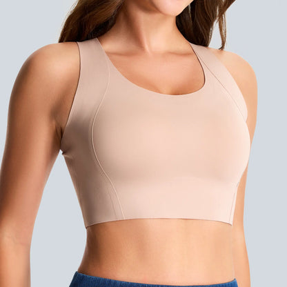 Seamless Wireless Padded Low Impact Sports Bra