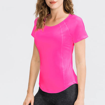 Quick Dry Performance Yoga T Shirt
