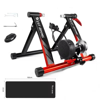 Level Up Your Indoor Cycling  6-Speed Magnetic Bike Trainer