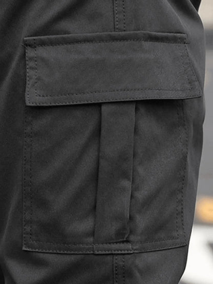 Men’s Outdoor Multi-Pocket Cargo Sweatpants