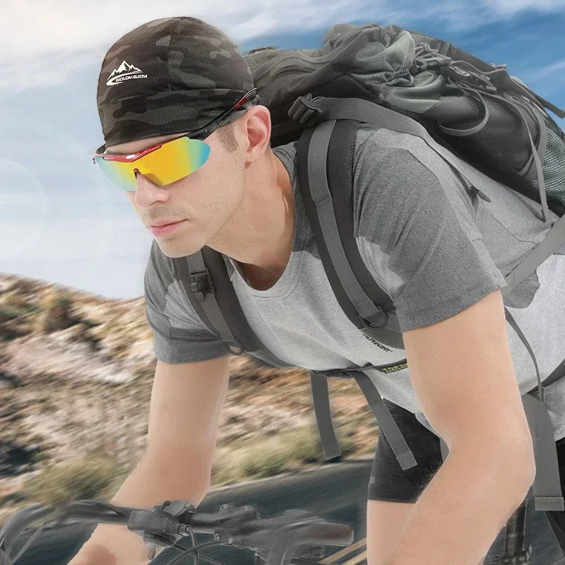 Quick-Dry Cycling Cap: Anti-UV Helmet Liner for Men & Women