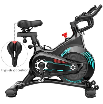 Professional Grade Spin Bike with Stainless Steel Frame