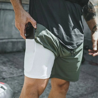 Men's Quick-Dry Running & Gym Shorts Workout Gear