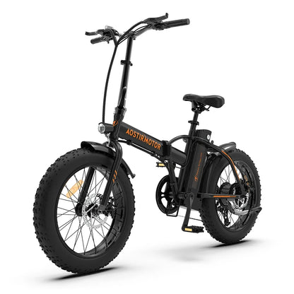 Portable Electric Bike 20" Fat Tires 500W Motor