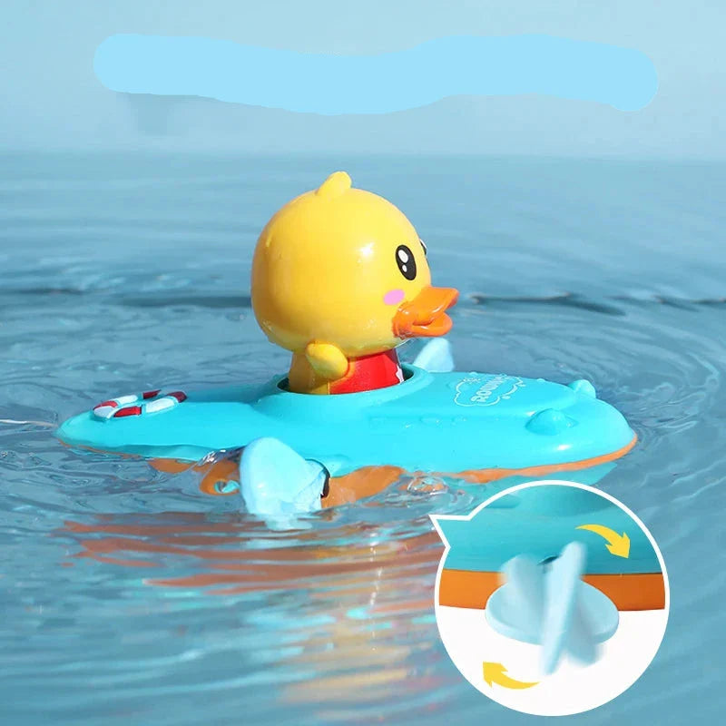 Sensory Development Bath Toys Boat & Duck