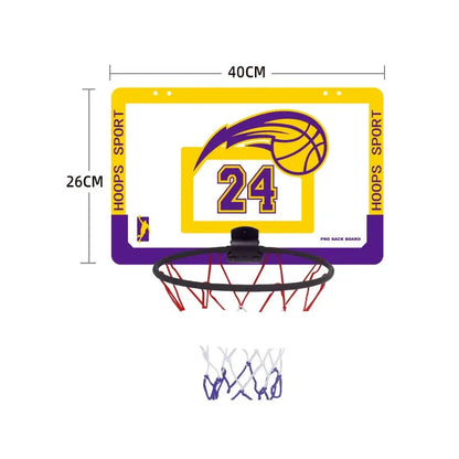 Punch Free Wall-Mounted Basketball Hoop