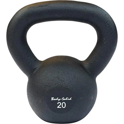 Matte Black Kettlebell for Weightlifting & Cross Training