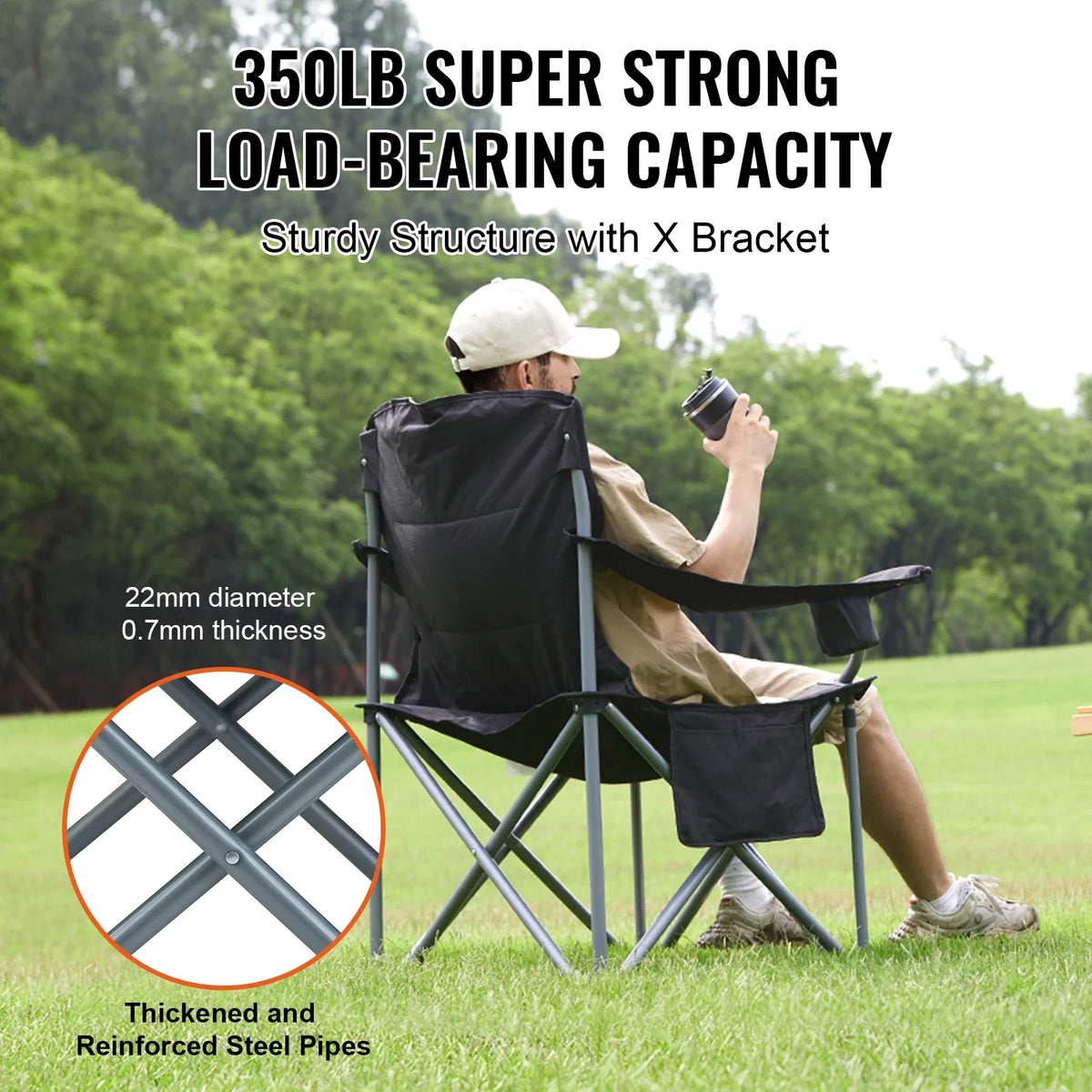 Ultralight Folding Camping Portable High-Load Chair