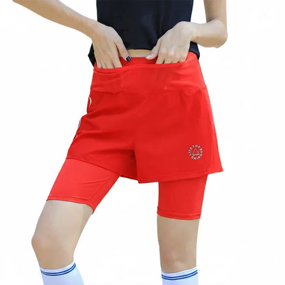 High-Waist Women's Workout & Yoga Shorts