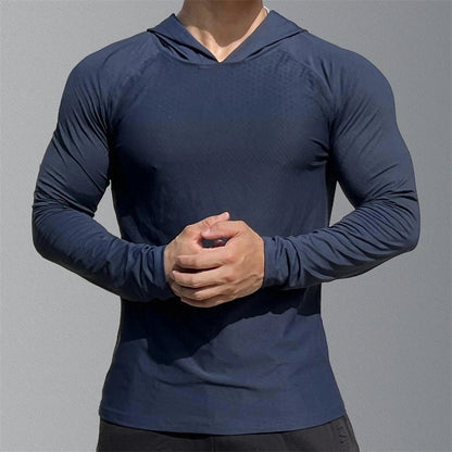 Men's Athletic Hoodies & Joggers for Outdoor Training