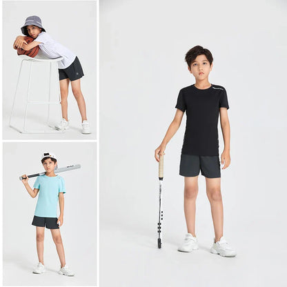 Lightweight  Breathable Kids' Running Tee