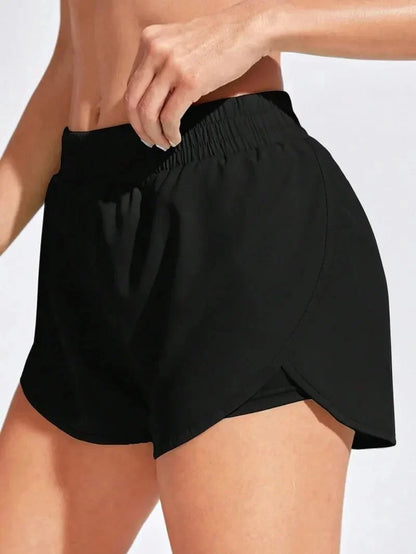 Stretchy Women's Yoga Shorts High-Elastic Workout Gear