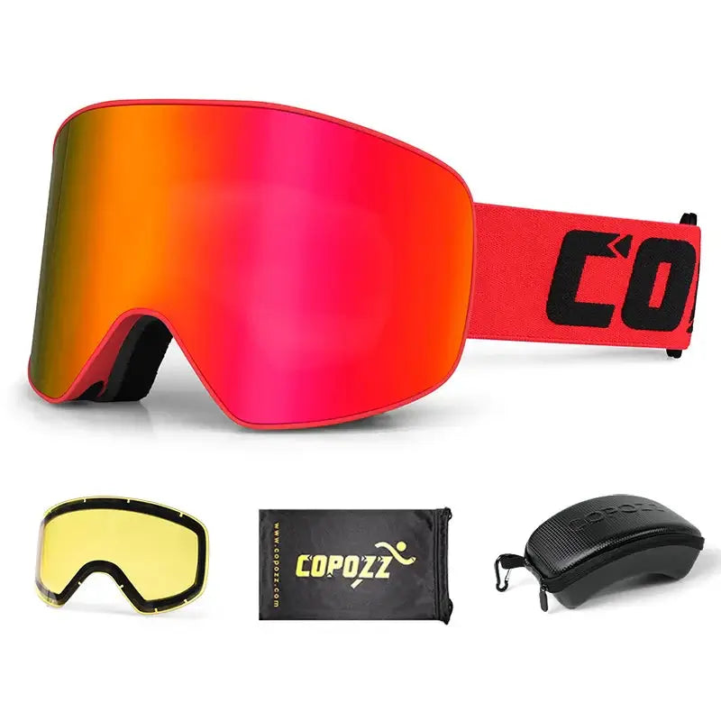 Unmatched Clarity  Double Layer Ski Goggles