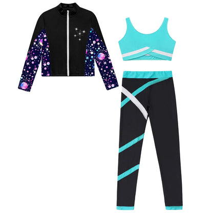 Kids' Figure Skating and Gymnastics Suits