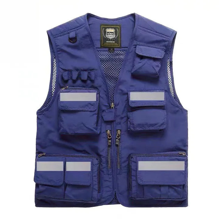 Men's Multi Pocket Photography Vest