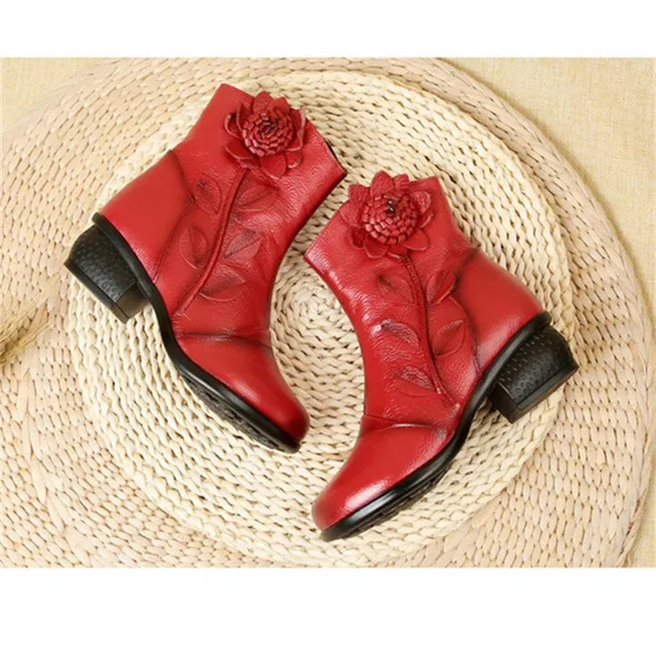 Timeless Style Handmade Leather Ankle Boots
