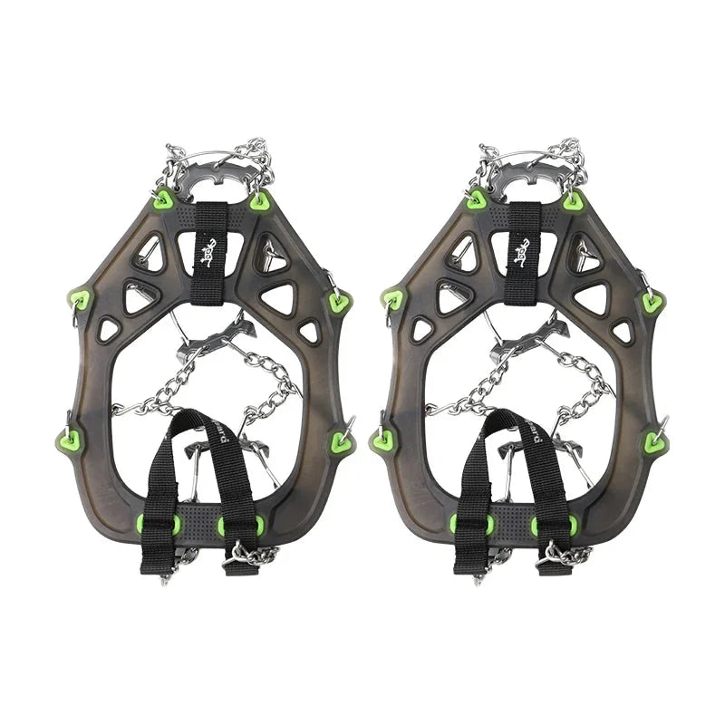 Anti-Slip Ice Grippers & Crampons for Hiking Shoe Cleats