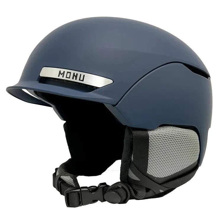 Lightweight Protection  One Piece Ski Helmet