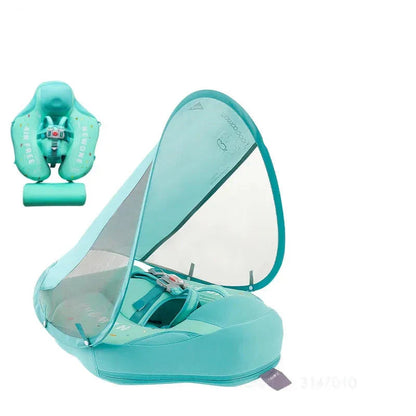 Durable and Safe Non-Inflatable Leather Baby Float