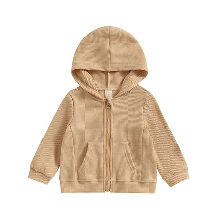 Hoodie Long Sleeve Hooded Zip Up Sweatshirt Jacket for Boys & Girls
