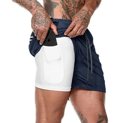 Men's Quick-Dry Running & Gym Shorts Workout Gear