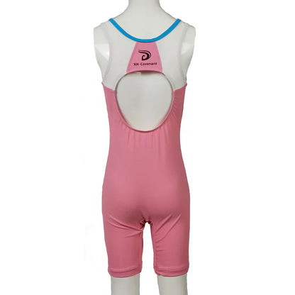 Children s One Piece Swimsuit with Front Zip