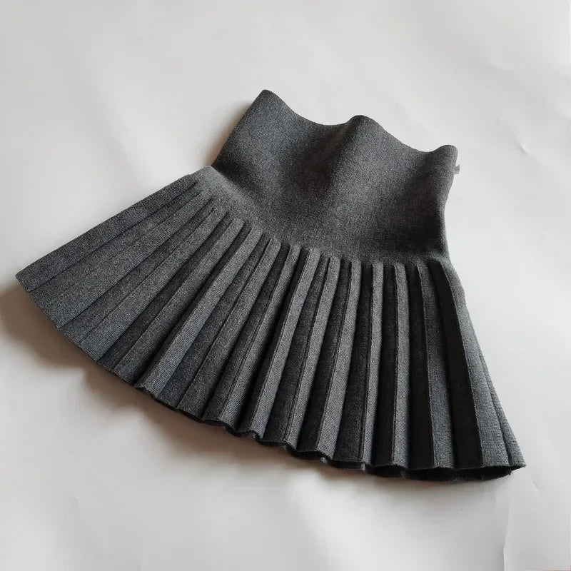Toddler Girls' Knit Pleated Skirts