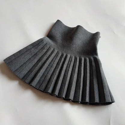 Toddler Girls' Knit Pleated Skirts