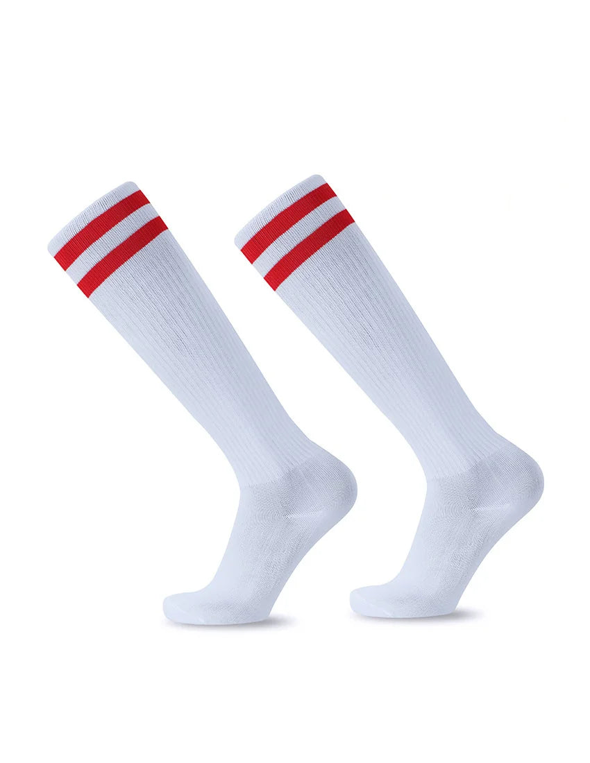 Striped Kids' Football Socks