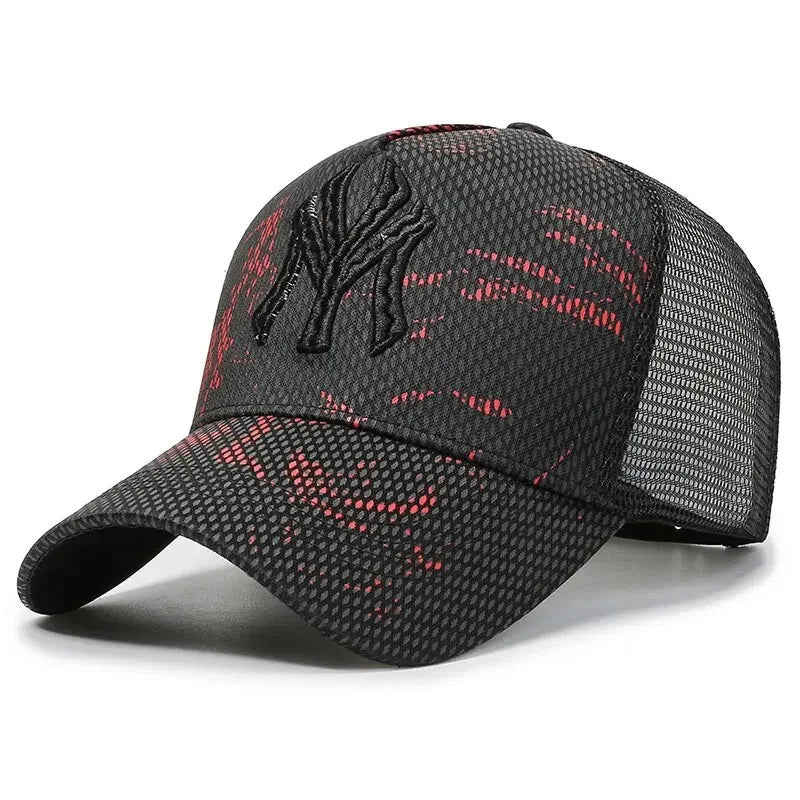 Adjustable Baseball Cap with Casual Summer Snapback