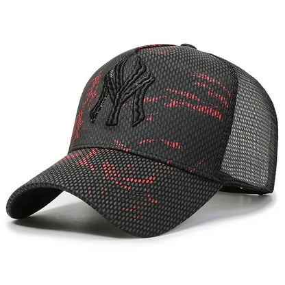 Adjustable Baseball Cap with Casual Summer Snapback