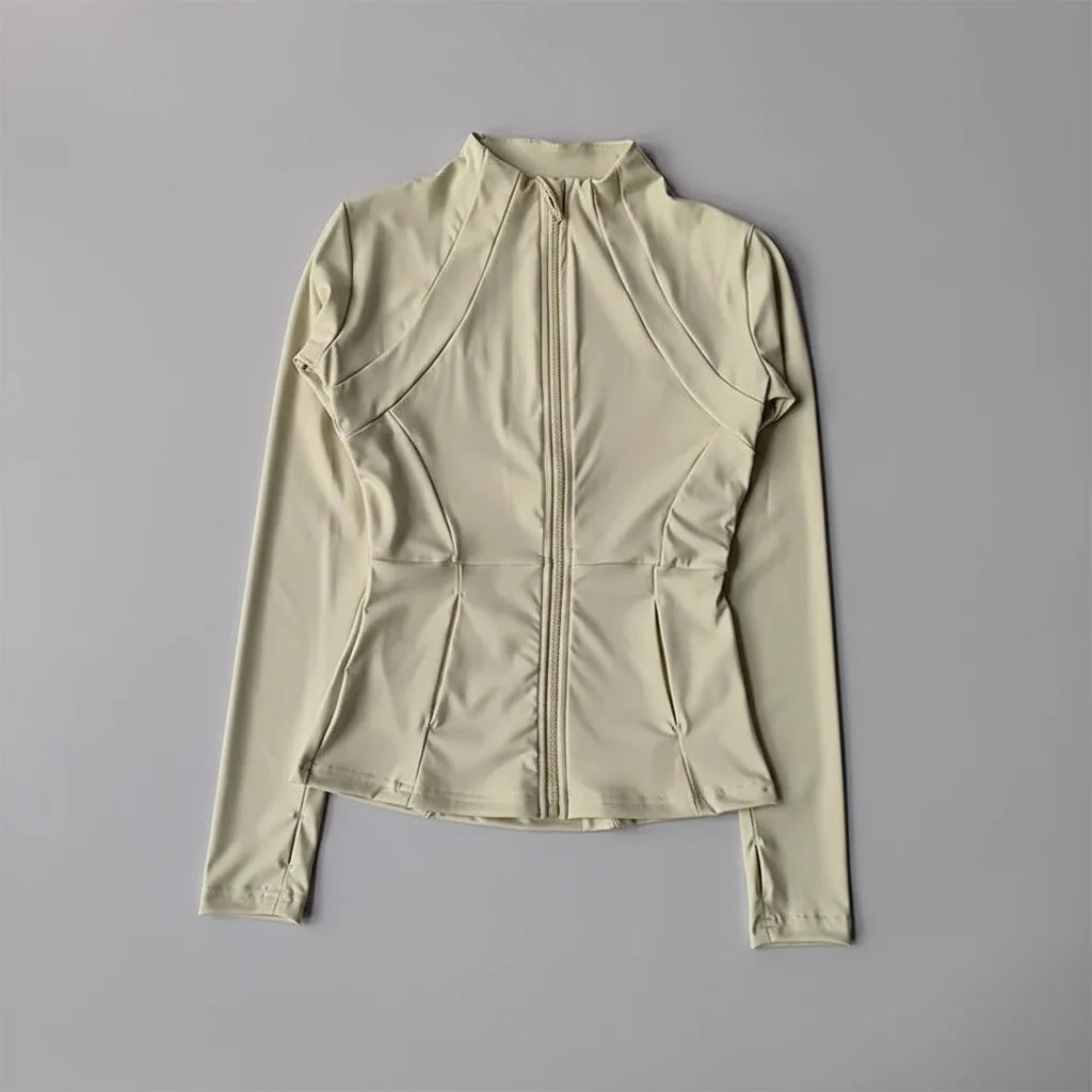 Women's Slim-Fit Yoga Quick-Dry Running Jacket