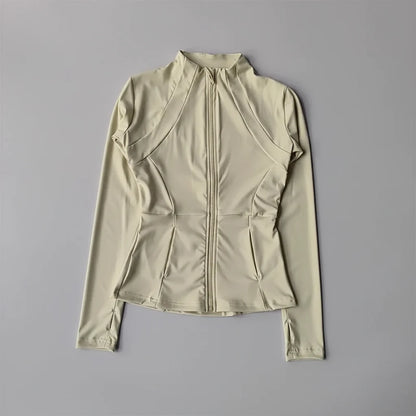 Women's Slim-Fit Yoga Quick-Dry Running Jacket