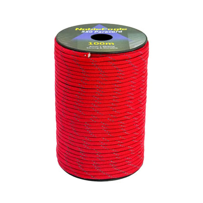 7-Strand 4mm 550lb Paracord for Camping, Hiking, and Survival