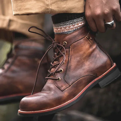 Crafted for Style: Handmade Leather Men's Boots
