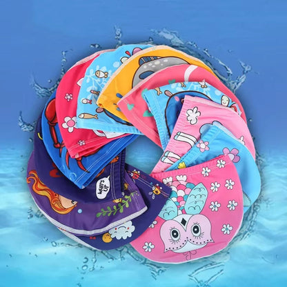 Cartoon Animal Swim Caps for Kids