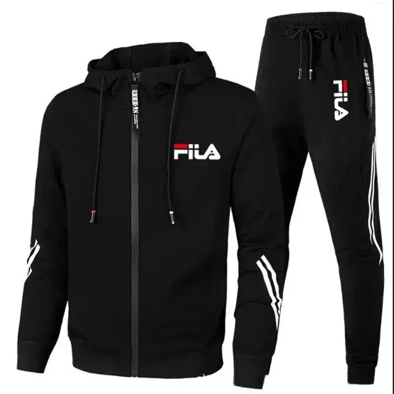 Men's Outdoor Jogging Set: Spring/Fall Tracksuit & Fitness