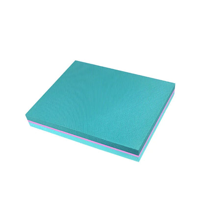 Contrast Color Yoga & Pilates Mat Soft TPE Non Slip 40x33x6cm