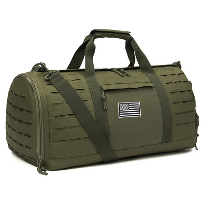 Heavy-Duty Gym Bag with Multiple Compartments and Shoe Storage