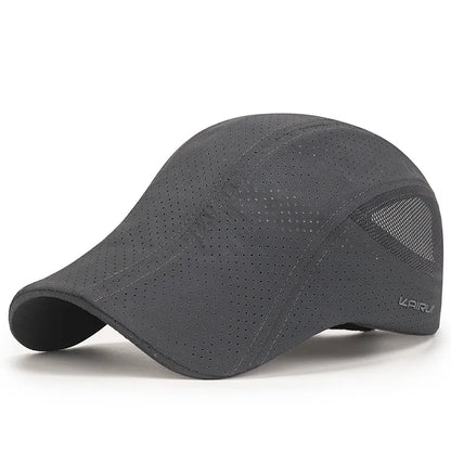 Adjustable Sun Protection Beret Cap