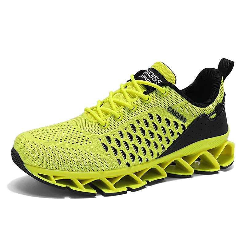 Shock-Absorbing Height Growth Running Shoes for Men