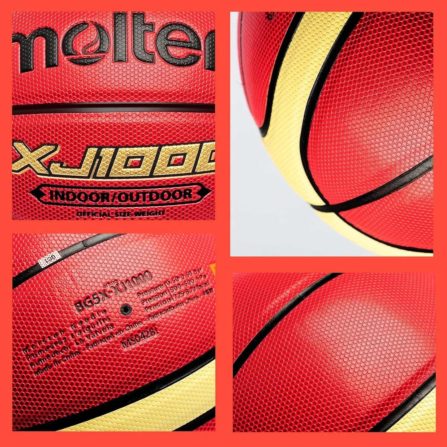 Wear Resistant PU Leather Basketball