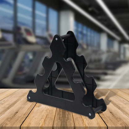 3-Tier Compact Dumbbell Rack for Home Gym Storage
