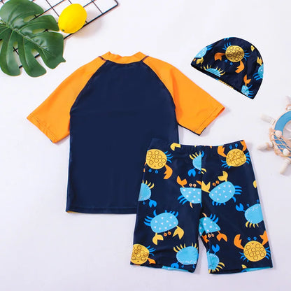 Sunscreen Friendly Boy's Swimsuit
