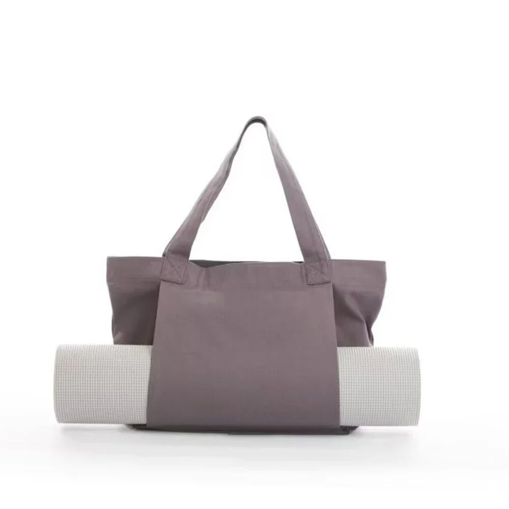 Yoga Bag Canvas Tote Sports & Pilates Mat Carrier for Travel & Gym