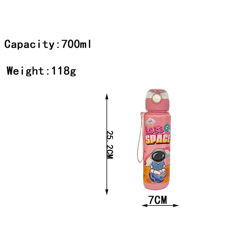 Perfect for School & Sports  700ml Kids' Water Bottle