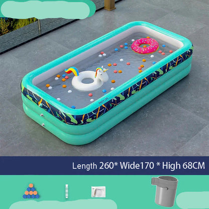 2.6m 3m 4.28m Portable Family Big Size Outdoor Swimming Pools