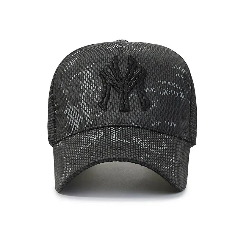 Adjustable Baseball Cap with Casual Summer Snapback